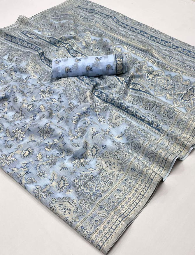 Kafreen Silk By Rajtex Kashmiri Modal Handloom Weaving Saree Online Wholesale